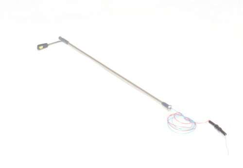 Lamppost, vintage, single (adjustable) ¿ HO/OO (12V DC)
