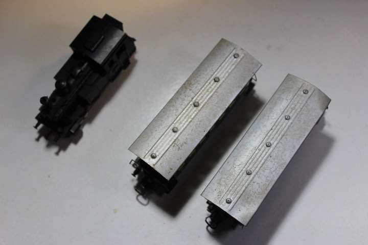 Marklin : Steam Engine and Coach Set ( 3 Rail)