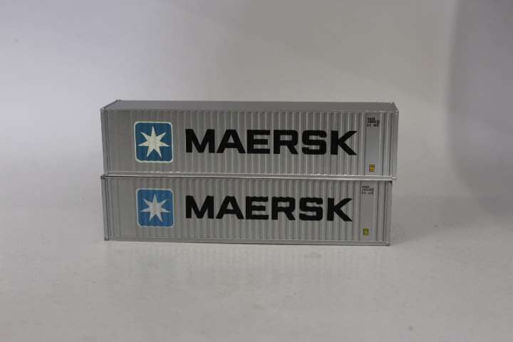 2 x Maersk Containers