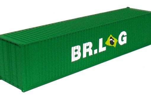 40¿ Container Grey (Frateschi) ¿ HO