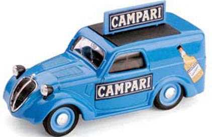 Brumm : Fiat 500 Commerical Van "Campari" (Dark Blue)