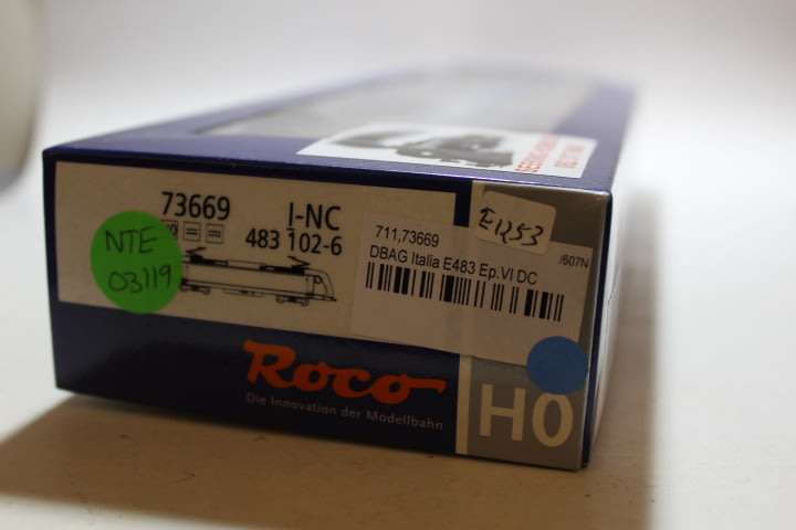 Roco : German Electric Locomotive E.483 of the DB AG Italia  (Digital)