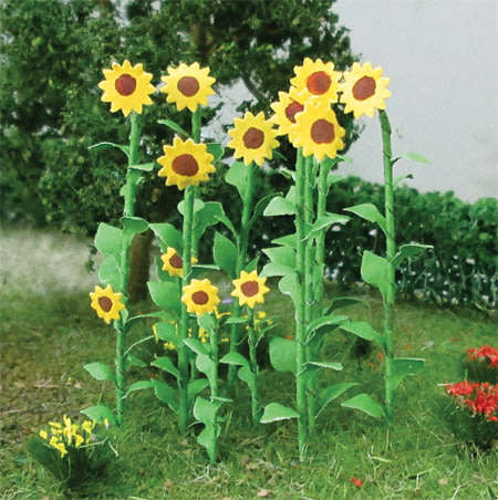 Sunflowers (16 pcs)  HO