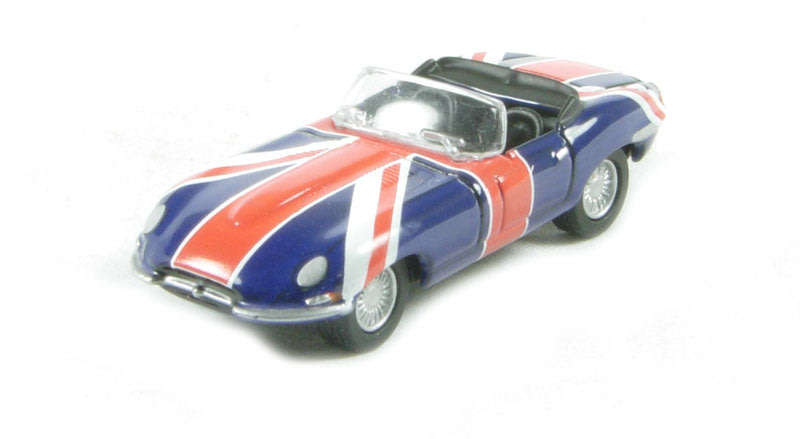 Jaguar E Type ( Union Jack)