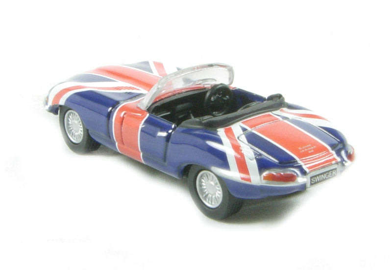 Jaguar E Type ( Union Jack)