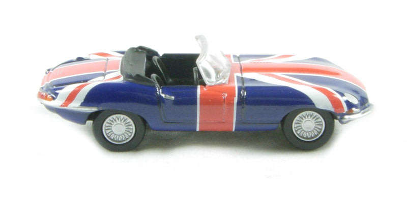 Jaguar E Type ( Union Jack)
