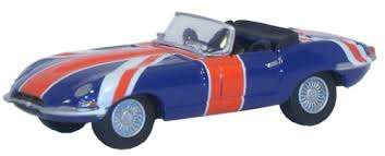 Jaguar E Type ( Union Jack)