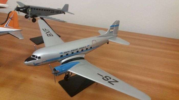 SAA Model Plane : Douglas Dc-3 Dakota "Klapper Kop"