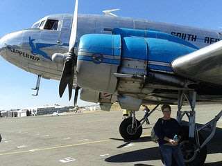 SAA Model Plane : Douglas Dc-3 Dakota "Klapper Kop"