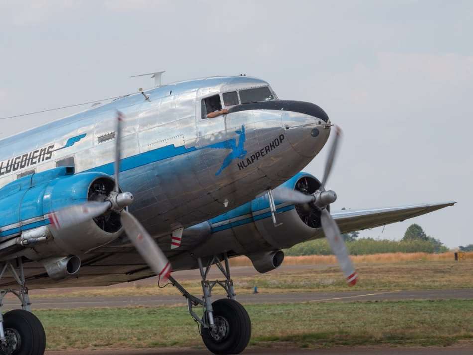 SAA Model Plane : Douglas Dc-3 Dakota "Klapper Kop"