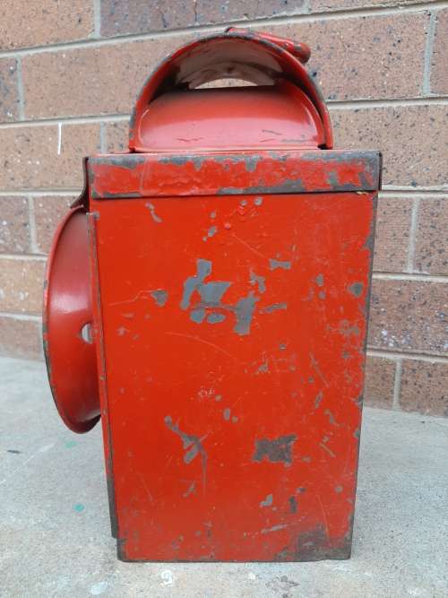 Metal Vintage Railway Oil Lamp