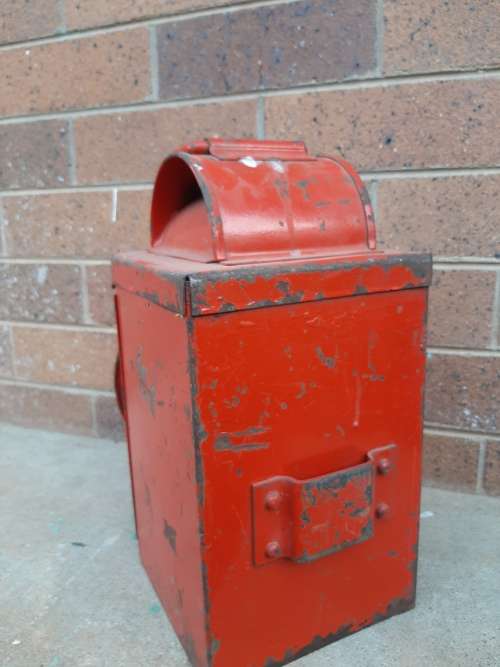 Metal Vintage Railway Oil Lamp