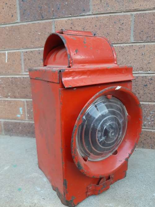 Metal Vintage Railway Oil Lamp