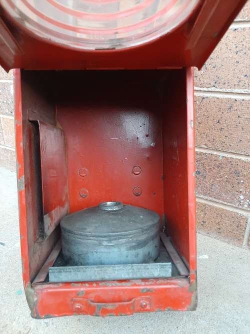 Metal Vintage Railway Oil Lamp