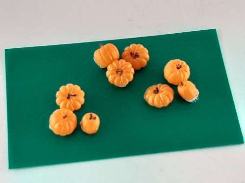 Miniture : 9 x Individual Pumpkins (HO)