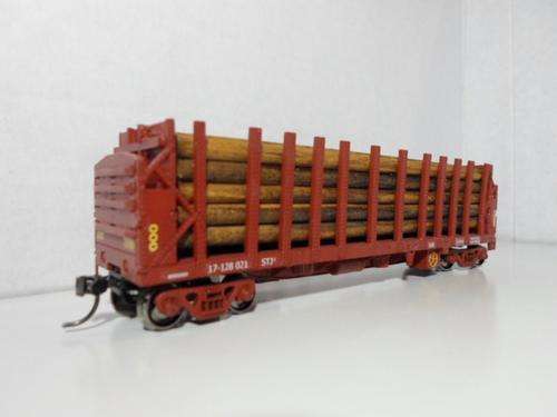 SARM: Flatbed with Wood Load (HO)