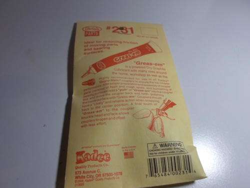 Kadee Coupler Grease