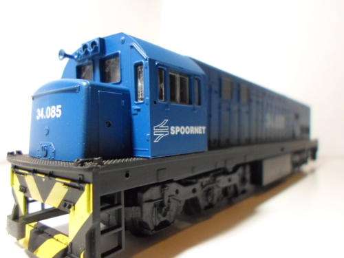Frateschi:Spoornet Blue Train Diesel Loco (Class 34) (Running Class 34-481)