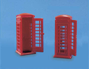 2 x Telephone Booths
