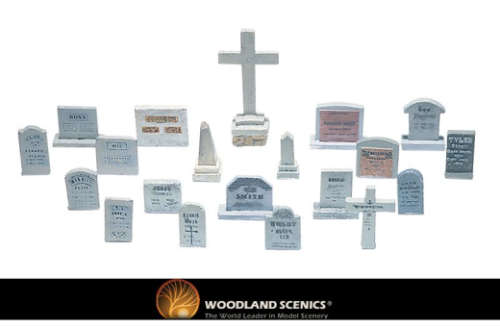 20 x Tombstones (HO)