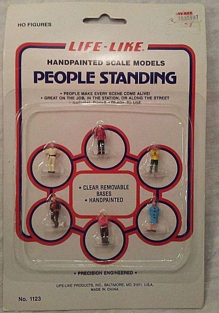 6 x Standing People (HO)