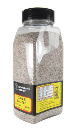 Light Gray Ballast Shaker, Coarse 945cu cm