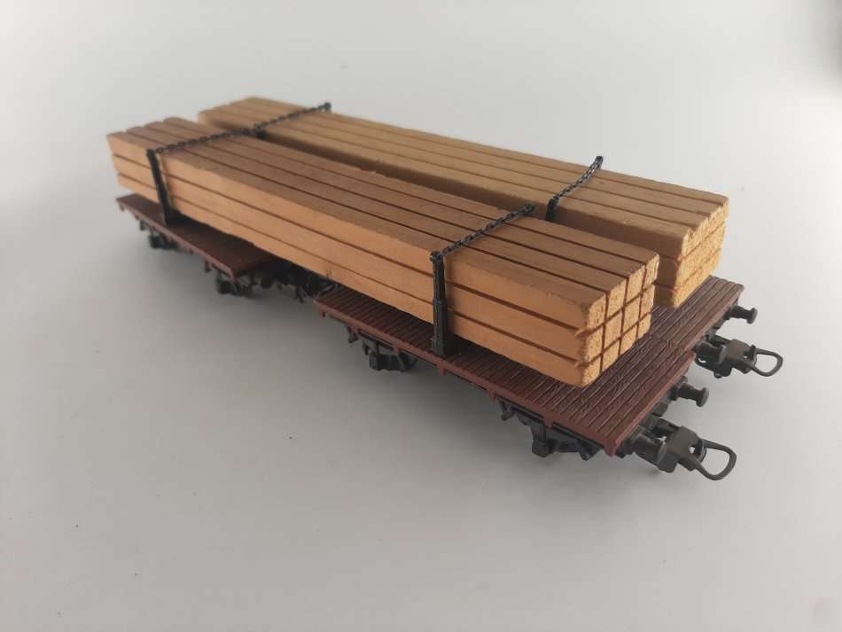 2 x Lima Wood Wagons