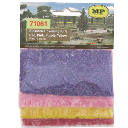 Flower tufts (multi coloured), fine