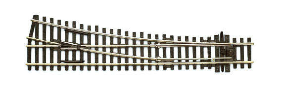 Peco : Right  Hand Turn Out -  Small Radius HO/OO