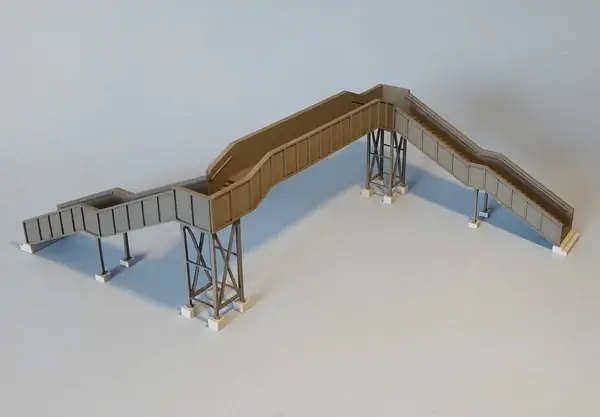 South African Model Railway Foot Bridge