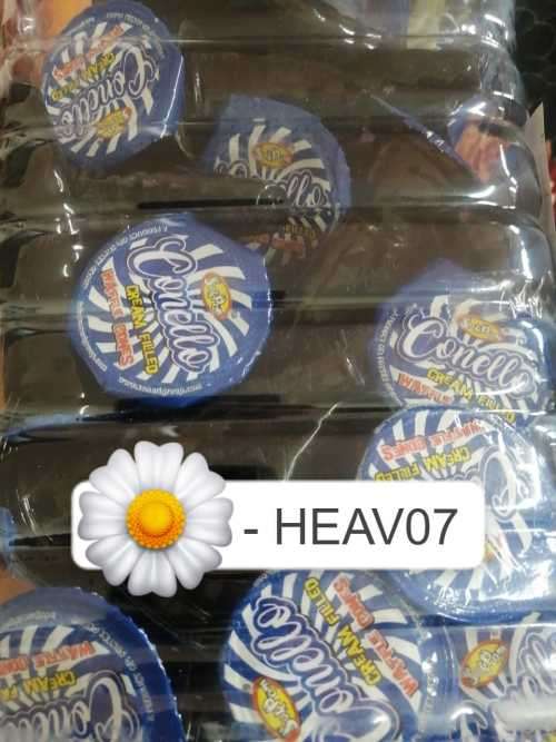 Cookies and cream Cone Chocolate wafers