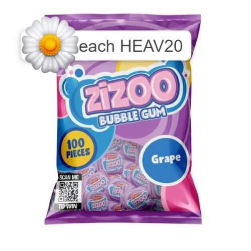 Zizoo Bubblegum - Mixed Fruit