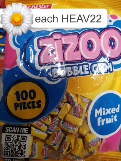 Zizoo Bubblegum - Mixed Fruit