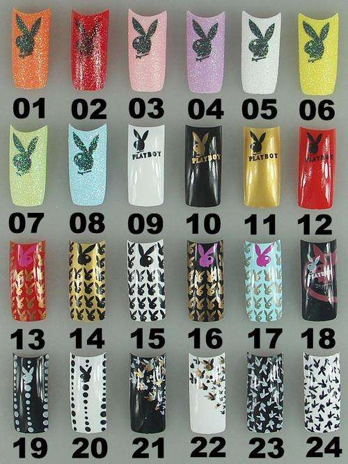 designer acrylic tips 50pcs