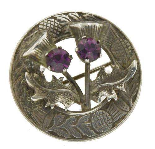 Sterling Silver WBS Celtic Brooch