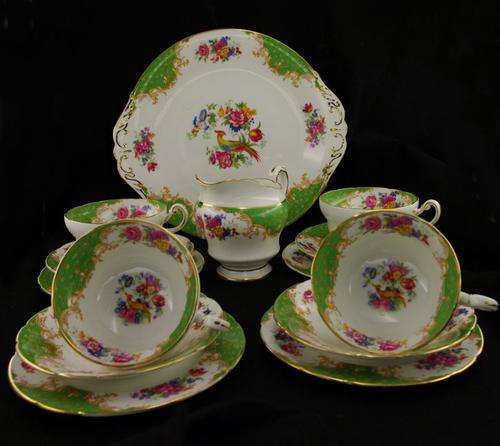 14 Piece Paragon "Rockingham" Teaset **Perfect Condition**