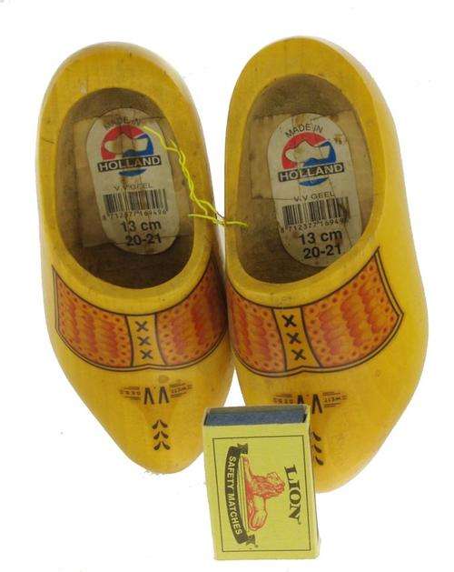 Genuine Dutch Wooden Clogs 13cm (For a small child)