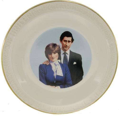 Myott-Meakin Royal Wedding 1981 Commemorative 25cm Plate (Charles & Di)