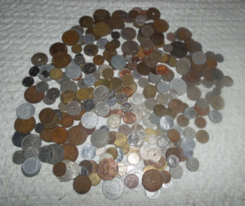 BIG LOT OF COINS - 300-400 coins