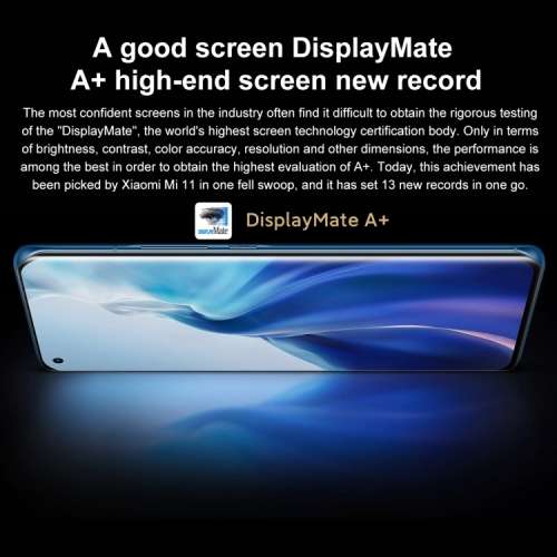 XiaoMi Mi 11 5G, 108MP Camera,12Gb RAM 256Gb ROM + 1 clear case and 2 glass Screen protector
