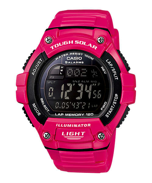 Casio Tough Solar Ladies Pink Sports
