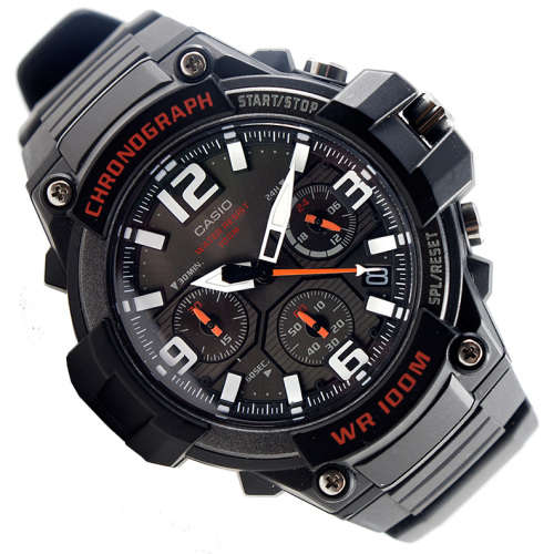 CASIO 100WR Chronograph Orange