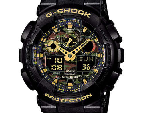 *CASIO G-SHOCK MILITARY CAMO*