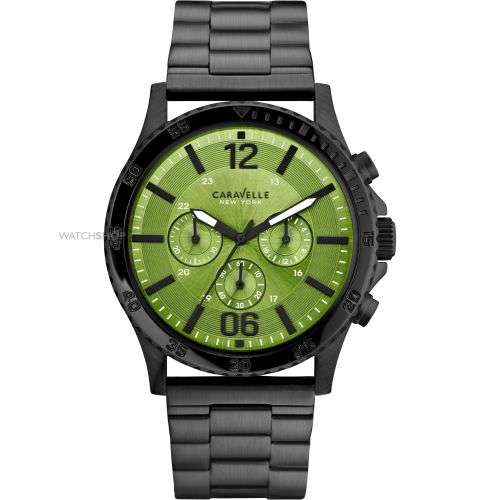 *Caravelle NY by BULOVA* Brand New* Green Face