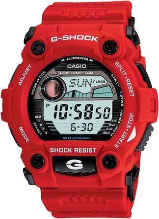 Casio G-Shock Rescue Series Red