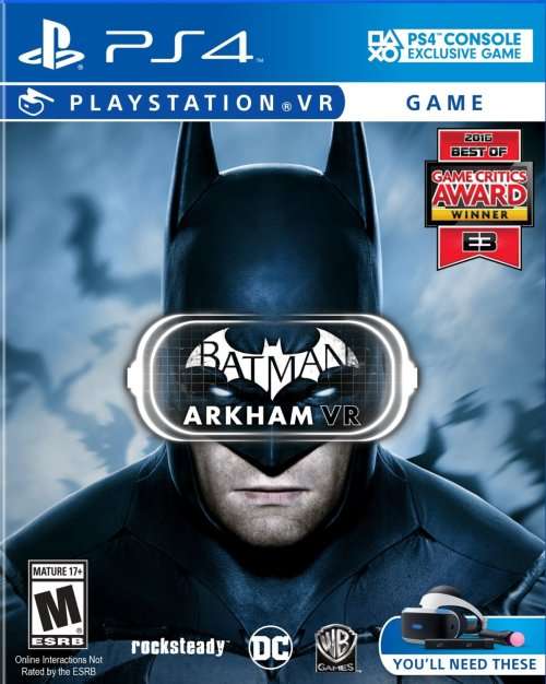 PS4 BATMAN ARKHAM VR