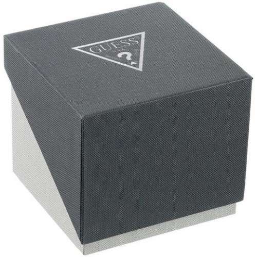 Guess Mens Watch | Rose Gold & Brown Leather