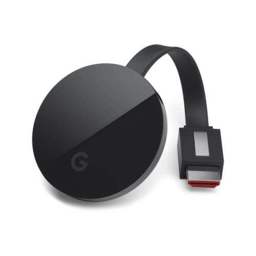 Google Chromecast Ultra 4K Media Streamer - Black