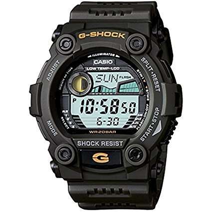 Casio Men's G-7900 G-Shock Green Resin Digital Dial Watch