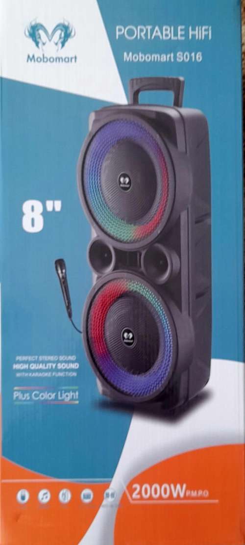 2000W Portable HI Fi speaker with Karaoke